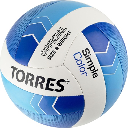 Купить Мяч волейбольный Torres Simple Color любительский р.5 в Волгограде 